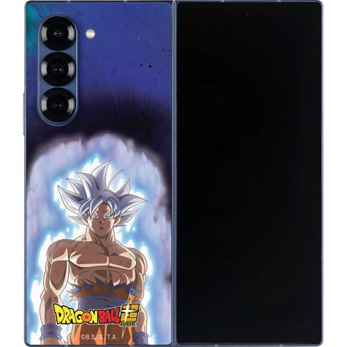 Dragon Ball Super Goku Ultra Instinct Galaxy Z Fold6 Skin