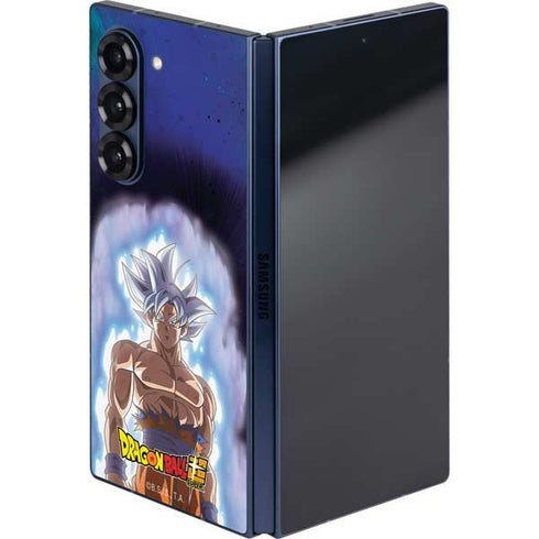 Dragon Ball Super Goku Ultra Instinct Galaxy Z Fold6 Skin