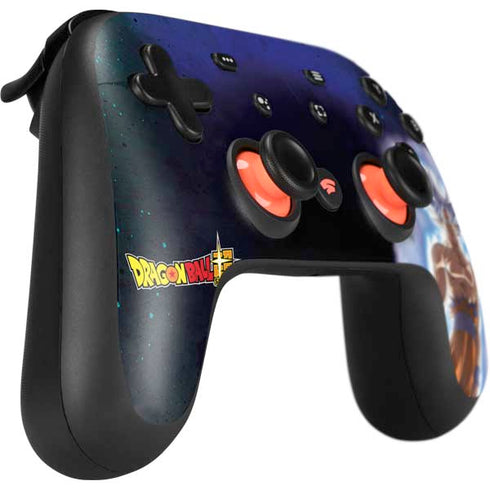 Dragon Ball Super Goku Ultra Instinct Google Stadia Controller Skin