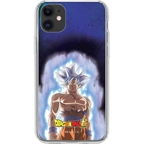 Dragon Ball Super Goku Ultra Instinct iPhone 11 Clear Case