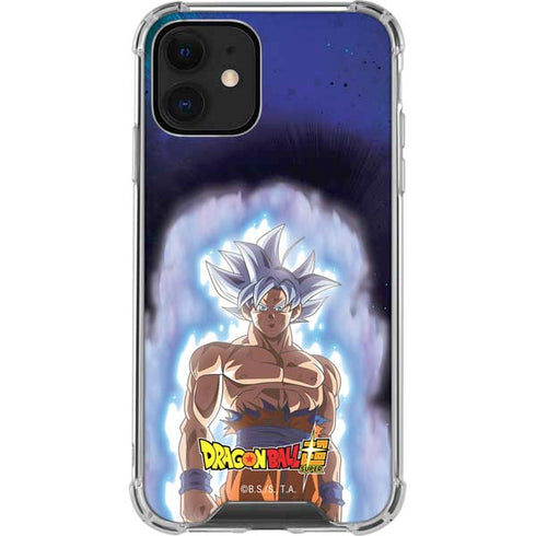 Dragon Ball Super Goku Ultra Instinct iPhone 12 Clear Case