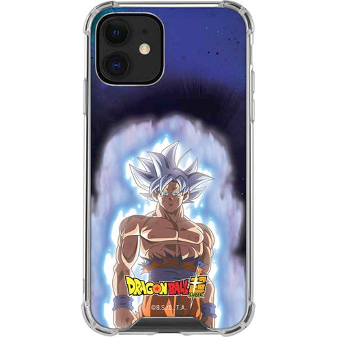 Dragon Ball Super Goku Ultra Instinct iPhone 12 Mini Clear Case