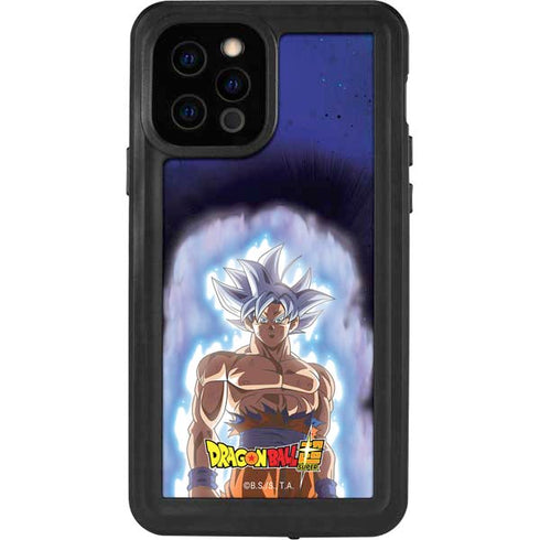 Dragon Ball Super Goku Ultra Instinct iPhone 12 Pro Waterproof Case