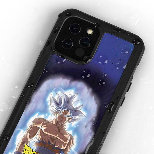 Dragon Ball Super Goku Ultra Instinct iPhone 12 Pro Waterproof Case