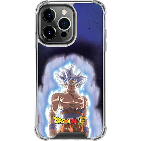 Dragon Ball Super Goku Ultra Instinct iPhone 13 Pro Clear Case