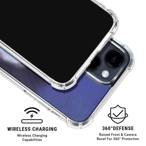 Dragon Ball Super Goku Ultra Instinct iPhone 14 Plus Clear Case