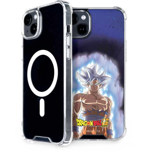 Dragon Ball Super Goku Ultra Instinct iPhone 15 Plus MagSafe Case