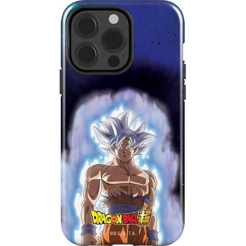 Dragon Ball Super Goku Ultra Instinct iPhone 15 Pro Impact Case