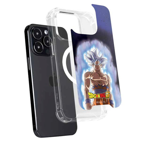 Dragon Ball Super Goku Ultra Instinct iPhone 15 Pro MagSafe Case