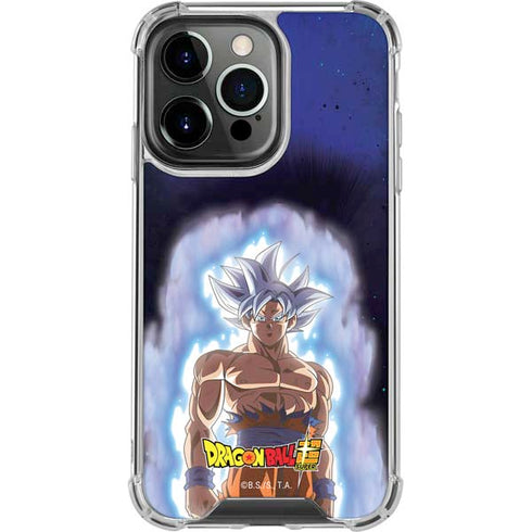 Dragon Ball Super Goku Ultra Instinct iPhone 15 Pro Max Clear Case