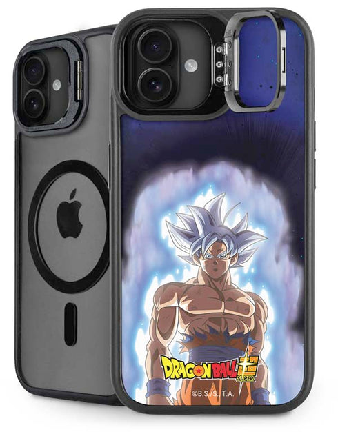 Dragon Ball Super Goku Ultra Instinct iPhone 16 Plus Kickstand Case