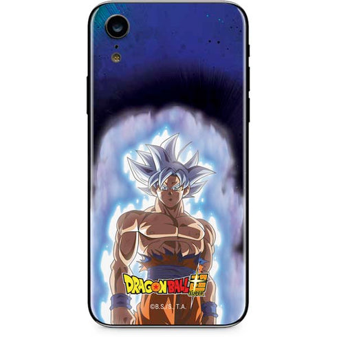 Dragon Ball Super Goku Ultra Instinct iPhone XR Skin