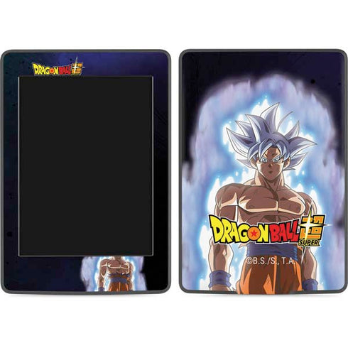 Dragon Ball Super Goku Ultra Instinct Amazon Kindle Skin