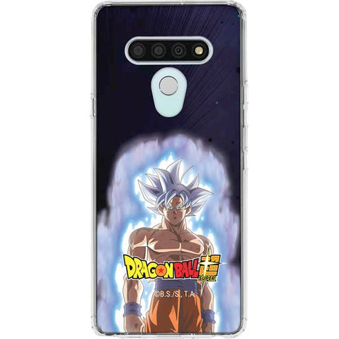 Dragon Ball Super Goku Ultra Instinct LG Stylo 6 Clear Case