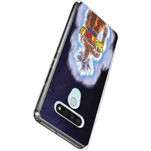 Dragon Ball Super Goku Ultra Instinct LG Stylo 6 Clear Case