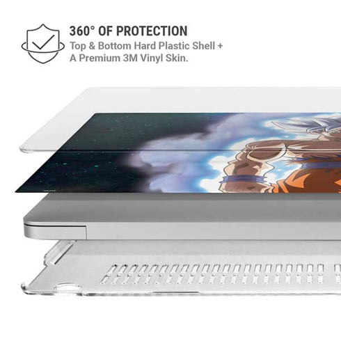 Dragon Ball Super Goku Ultra Instinct MacBook Air 13in M1 (2021) Case plus Skin
