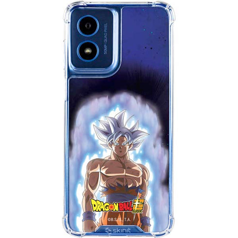 Dragon Ball Super Goku Ultra Instinct Moto G 5G (2024) Clear Case
