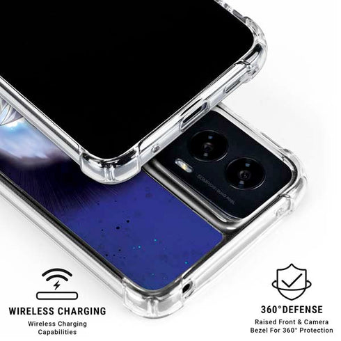 Dragon Ball Super Goku Ultra Instinct Moto G Power 5G (2024) Clear Case