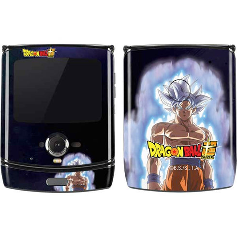 Dragon Ball Super Goku Ultra Instinct Motorola RAZR Skin