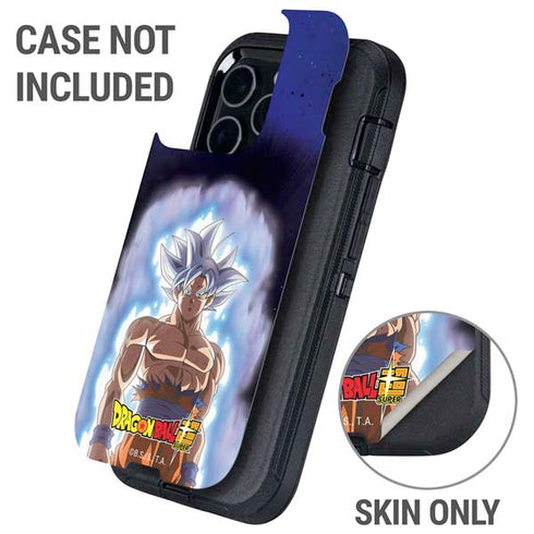 Dragon Ball Super Goku Ultra Instinct Otterbox Defender iPhone Skin