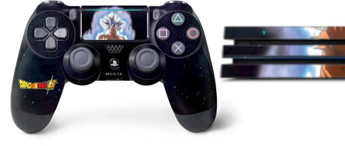 Dragon Ball Super Goku Ultra Instinct PS4 Pro Bundle Skin