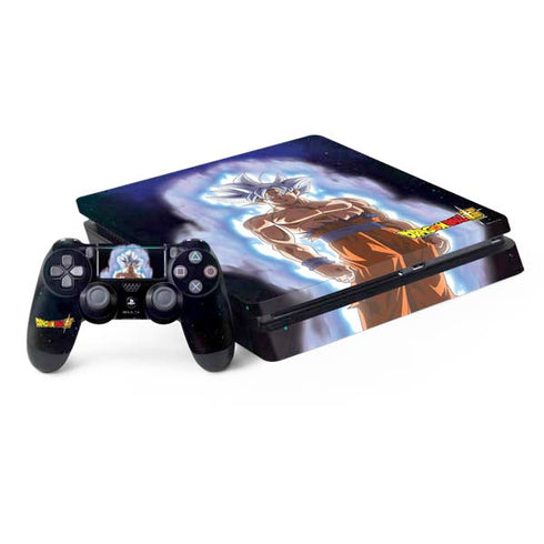 Dragon Ball Super Goku Ultra Instinct PS4 Slim Bundle Skin