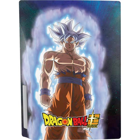 Dragon Ball Super Goku Ultra Instinct PS5 Console Skin