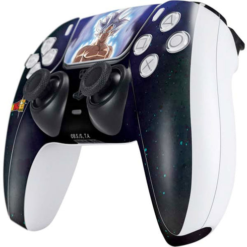 Dragon Ball Super Goku Ultra Instinct PS5 Controller Skin