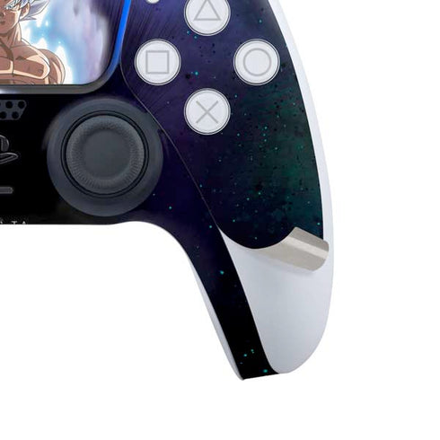 Dragon Ball Super Goku Ultra Instinct PS5 Controller Skin