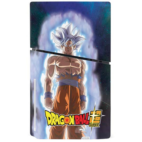 Dragon Ball Super Goku Ultra Instinct PS5 Slim Disk Bundle Skin