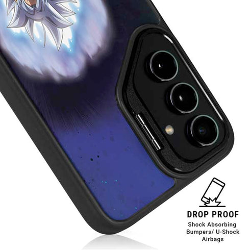 Dragon Ball Super Goku Ultra Instinct Galaxy S24 FE Kickstand Case
