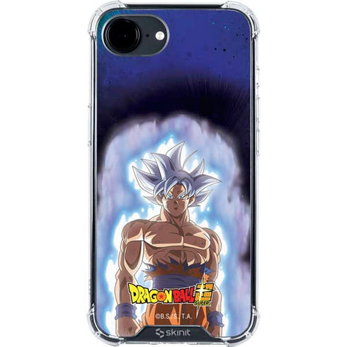 Dragon Ball Super Goku Ultra Instinct iPhone 16e Clear Case