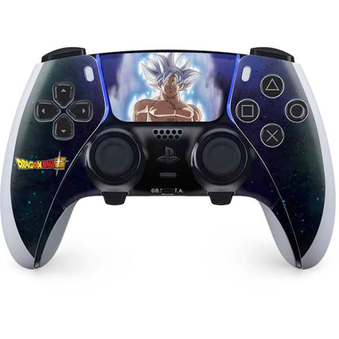 Dragon Ball Super Goku Ultra Instinct PS5 DualSense Edge Pro Controller Skin