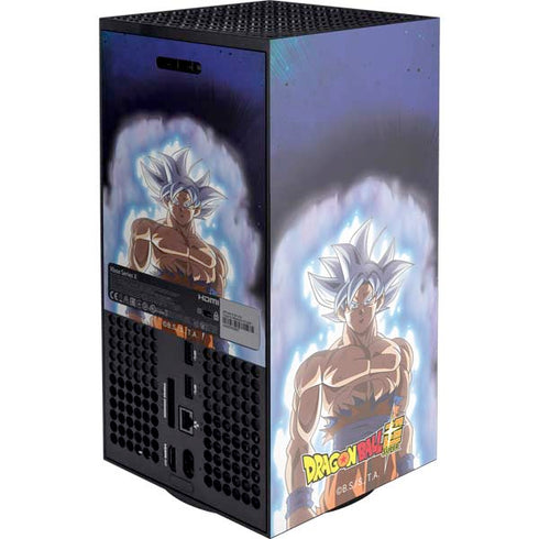 Dragon Ball Super Goku Ultra Instinct XBox Series X Digital Edition Console Skin