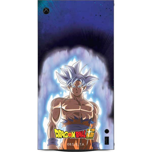Dragon Ball Super Goku Ultra Instinct XBox Series X Digital Edition Console Skin