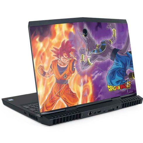 Dragon Ball Super Goku vs Beerus Dell Alienware Skin