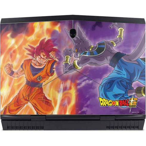 Dragon Ball Super Goku vs Beerus Dell Alienware Skin