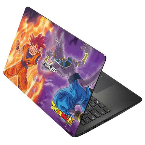 Dragon Ball Super Goku vs Beerus Asus X502CA 15.6 Skin