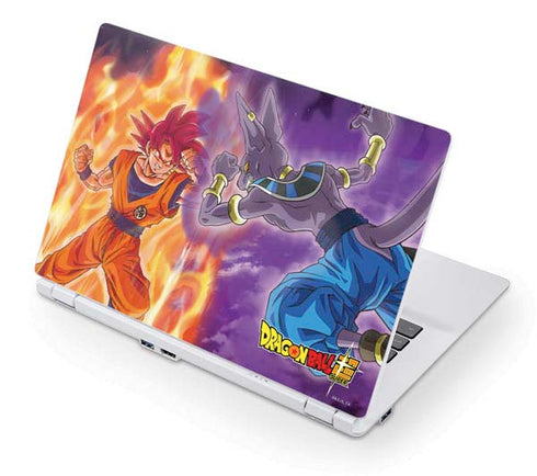 Dragon Ball Super Goku vs Beerus Acer Chromebook Skin