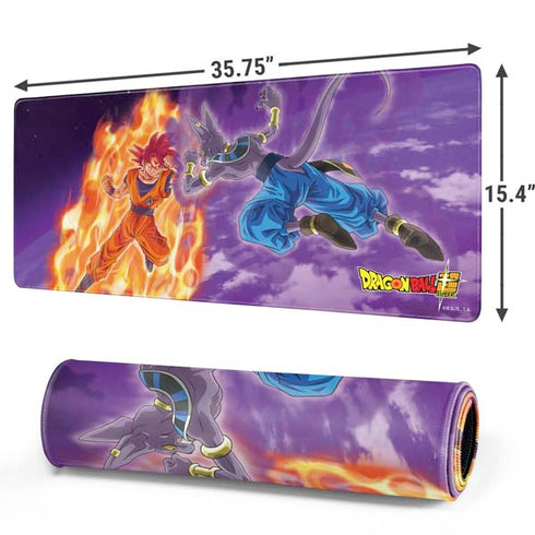Dragon Ball Super Goku vs Beerus Gaming Mouse Pad