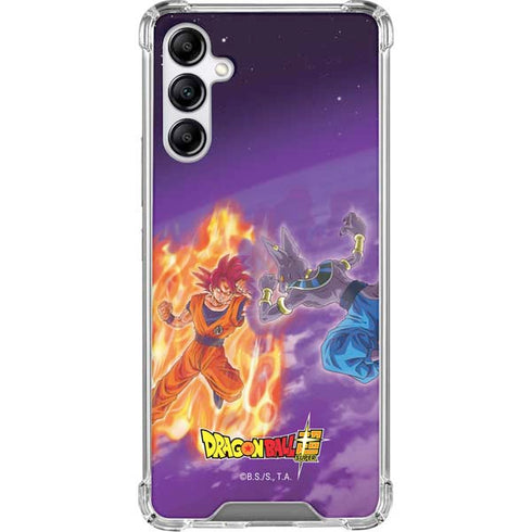 Dragon Ball Super Goku vs Beerus Gabb Phone 4 Clear Case