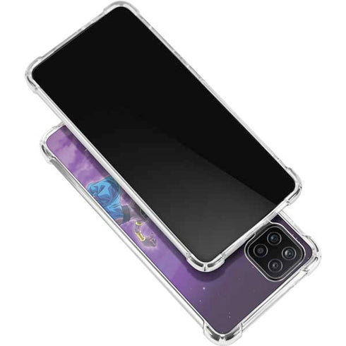 Dragon Ball Super Goku vs Beerus Galaxy A12 Clear Case
