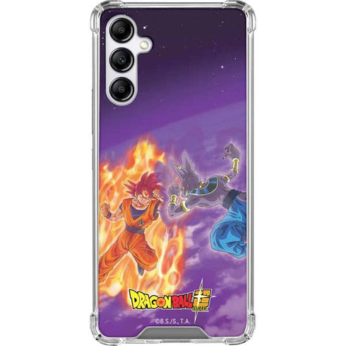 Dragon Ball Super Goku vs Beerus Galaxy A14 5G Clear Case