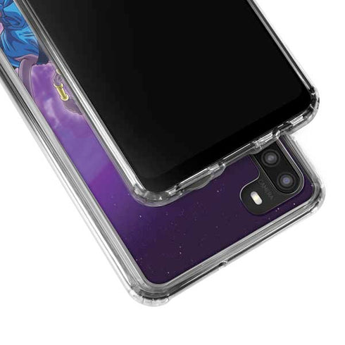 Dragon Ball Super Goku vs Beerus Galaxy A21 Clear Case