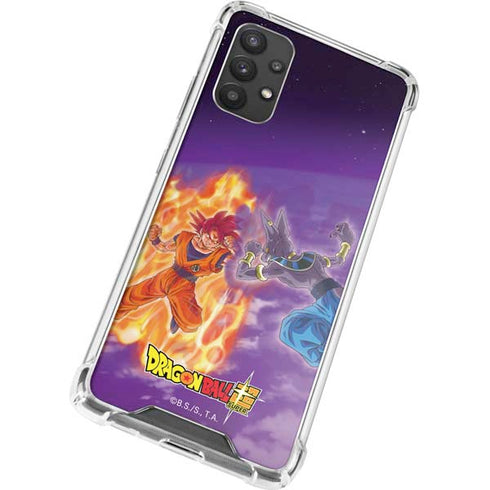 Dragon Ball Super Goku vs Beerus Galaxy A32 5G Clear Case