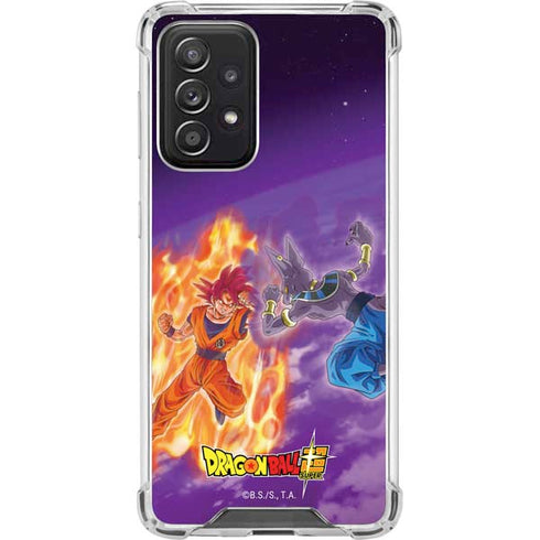Dragon Ball Super Goku vs Beerus Galaxy A52 5G Clear Case