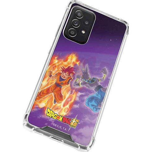 Dragon Ball Super Goku vs Beerus Galaxy A72 5G Clear Case