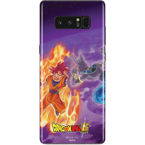 Dragon Ball Super Goku vs Beerus Galaxy Note 8 Skin