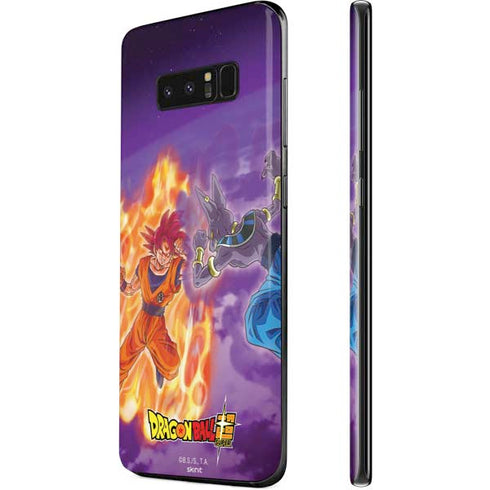 Dragon Ball Super Goku vs Beerus Galaxy Note 8 Skin