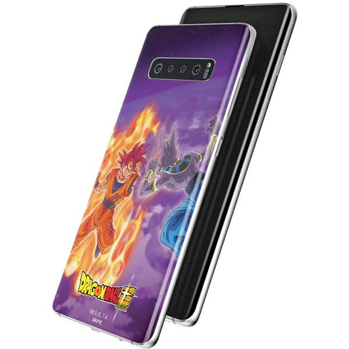 Dragon Ball Super Goku vs Beerus Galaxy S10 Plus Skin